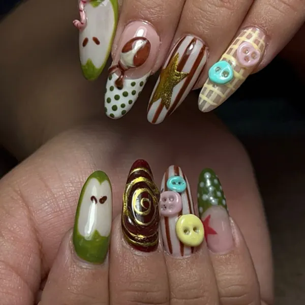 Nail work by Desert Moon Nails