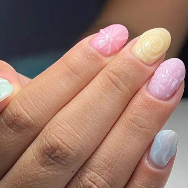 Nail work by Desert Moon Nails