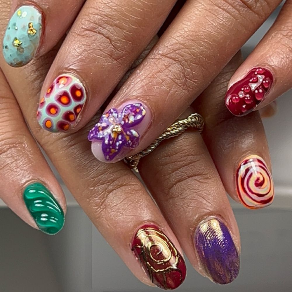 Desert Moon Nails nail work in Denver, example 1